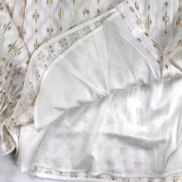 NEW St John Rare Silk Button Down Blouse - Picture 6 of 8